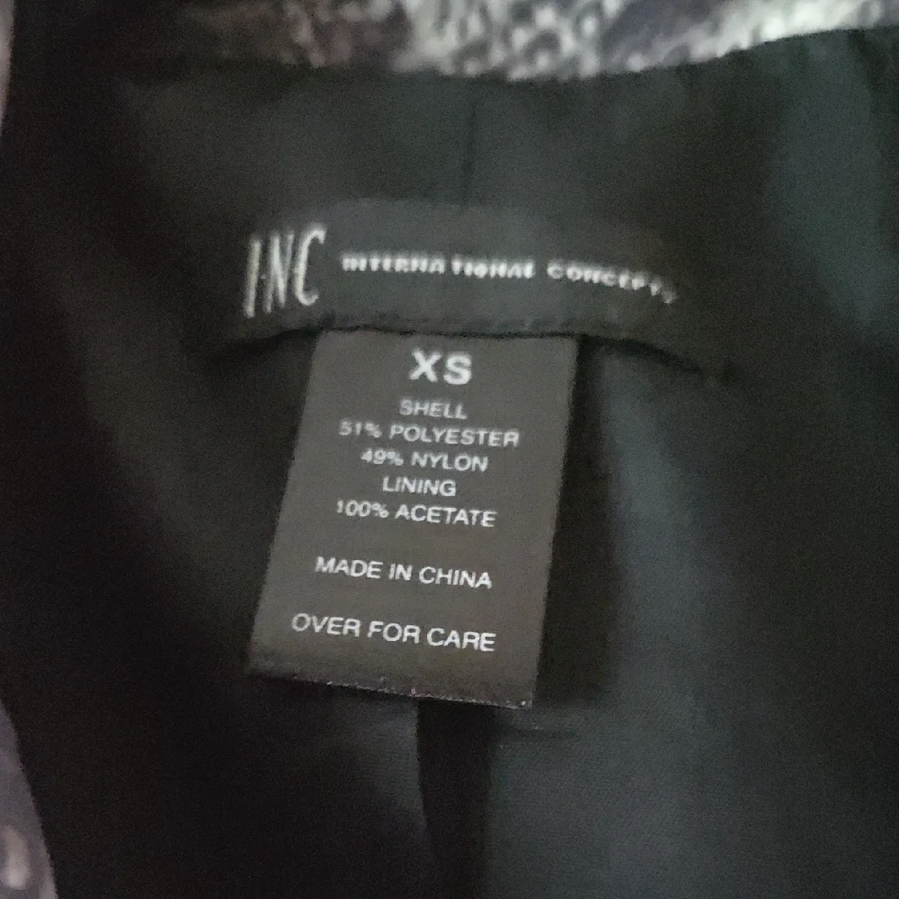 INC International Concepts Snake Print Trench Coat - Picture 2 of 11